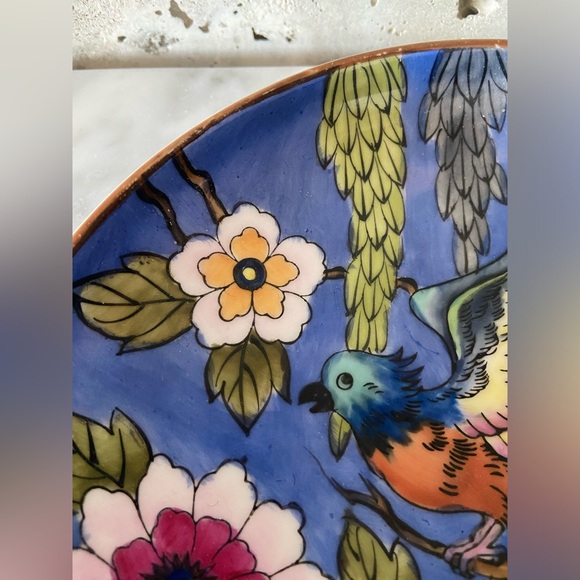 Hand painted Noritake Handled Dish Plate - Picture 6 of 9